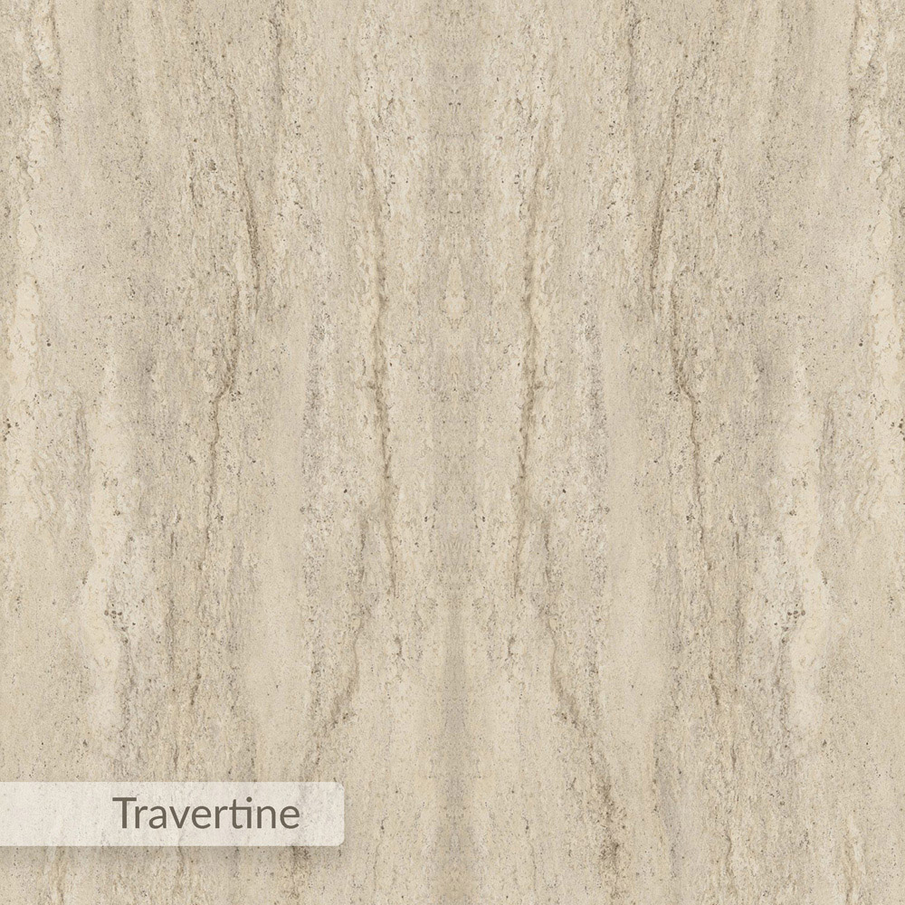 Decortie Fleet Travertine 3 Shelf Wall Unit with Cupboard Image 5