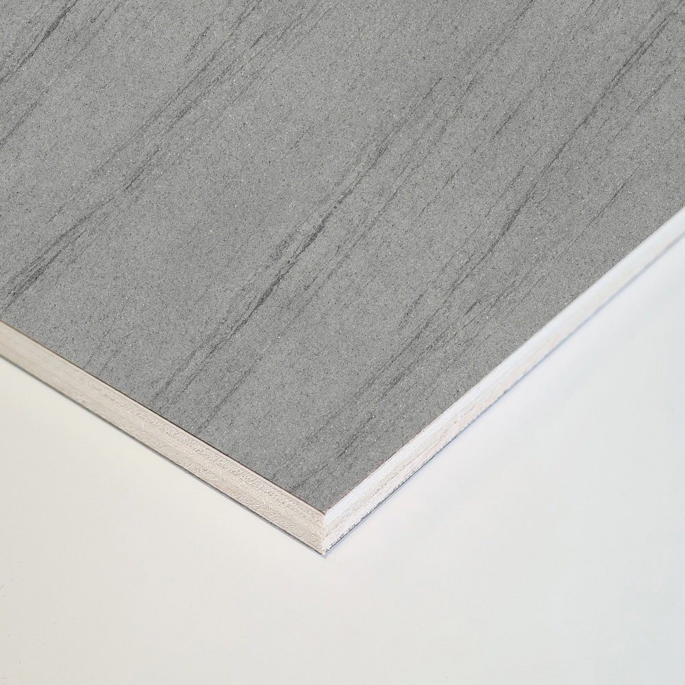 Wetwall Mermaid Concrete Collection Silver Granite Plywood Shower Panel 2420 x 1210mm Image 3