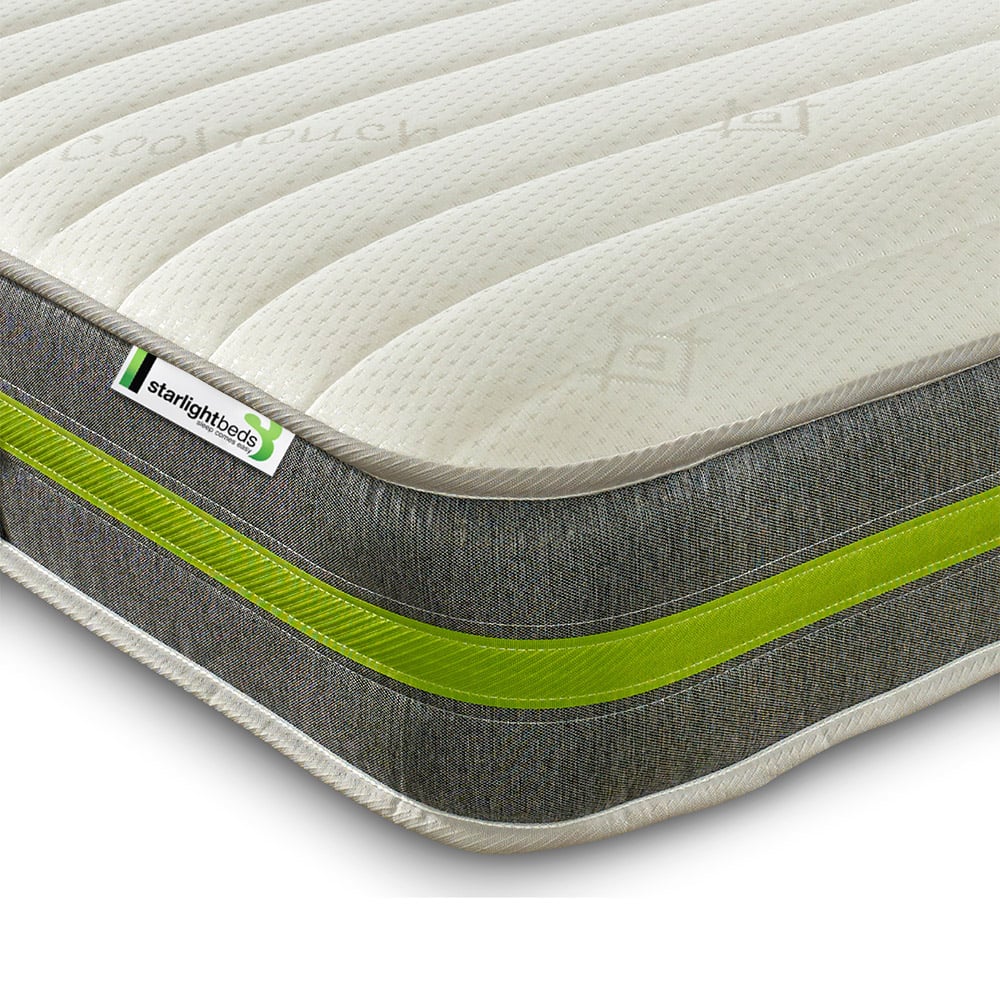 Starlight Beds Single Open Coil Eco Memory Foam Mattress Image 3