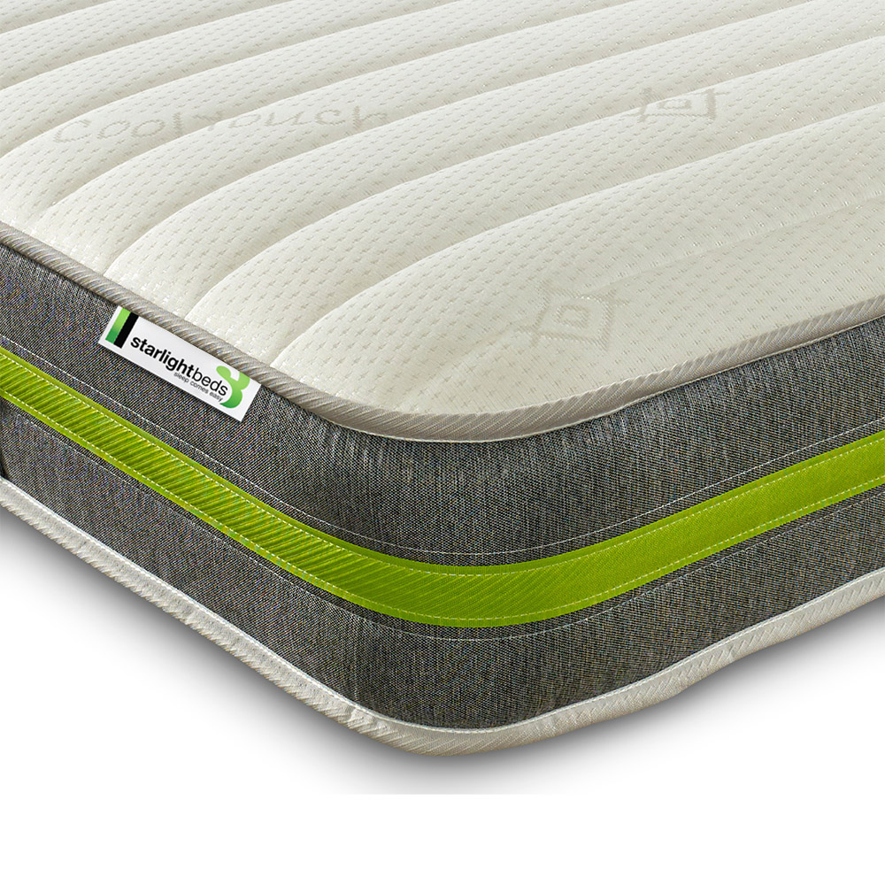 Starlight Beds Deep Shorty Eco Memory Foam and Open Coil Spring Mattress Image 3