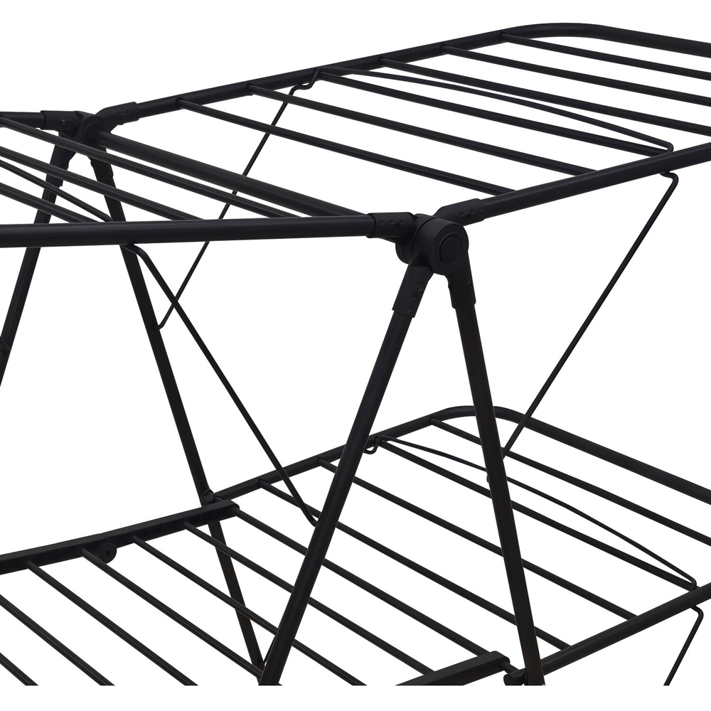Argento 2 Tier Airer Black Image 3