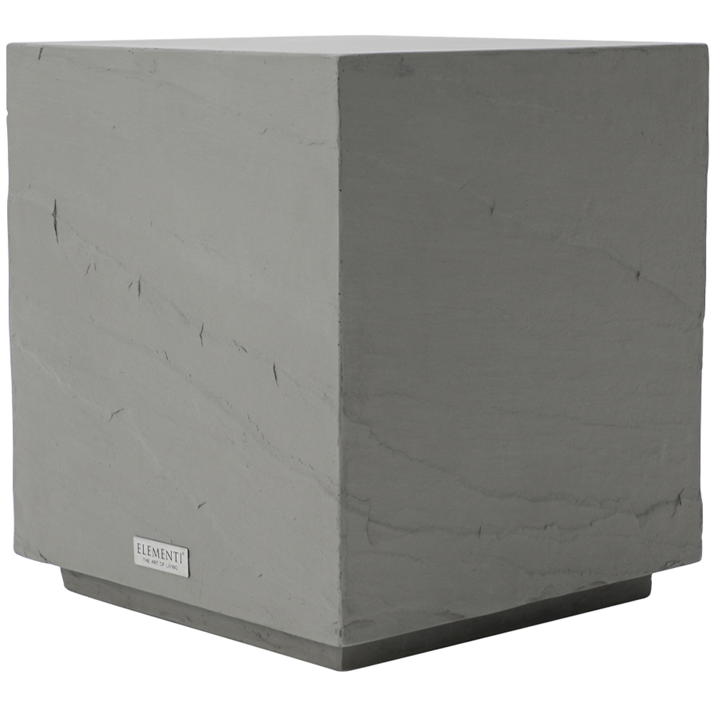 Elementi Colorado Space Grey GRC Side Table Image 3
