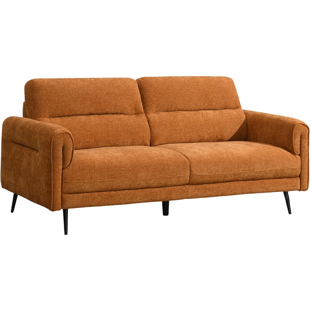 Harlem 3 Seater Gold Sofa Image 2