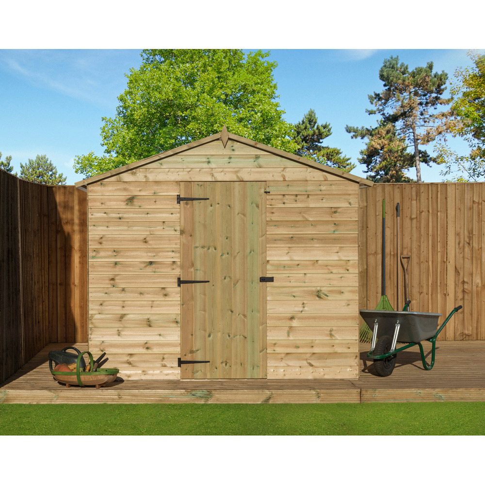 Empire Sheds 9200 8 x 8ft Tongue and Groove Apex Garden Shed Image 3
