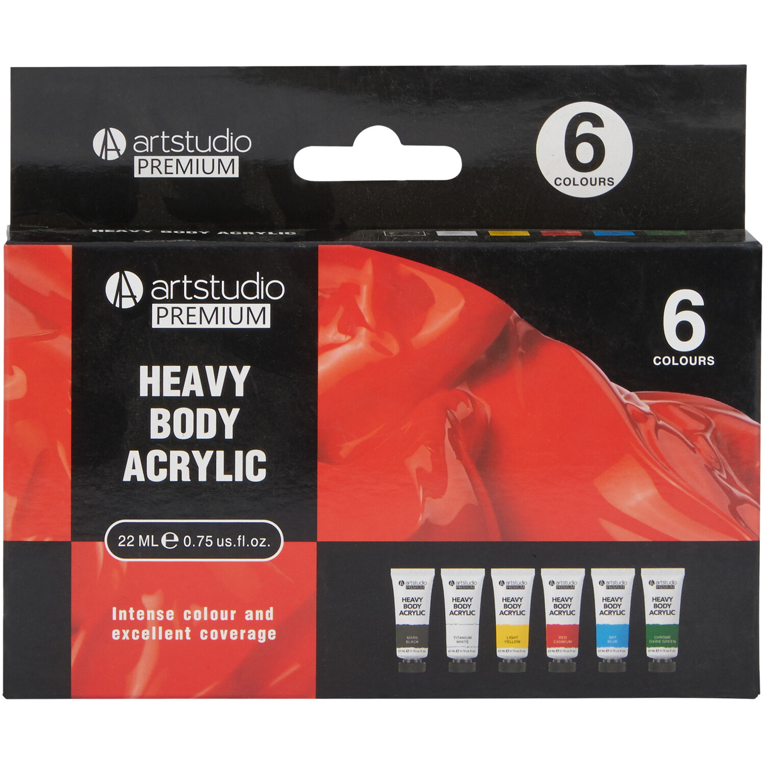 Art Studio Premium Heavy Body Acrylic Image 1