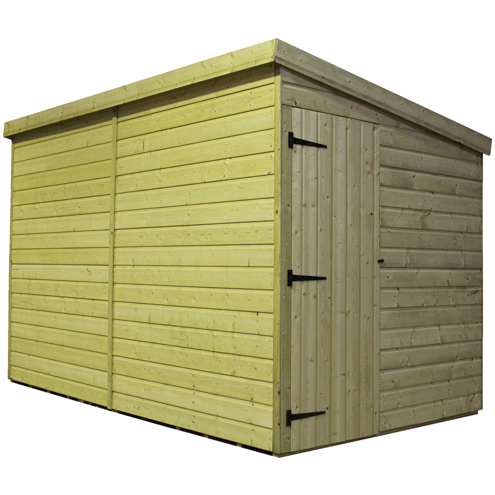 Empire Sheds 3000 12 x 5ft Tongue and Groove Wooden Pent Garden Shed Image 4