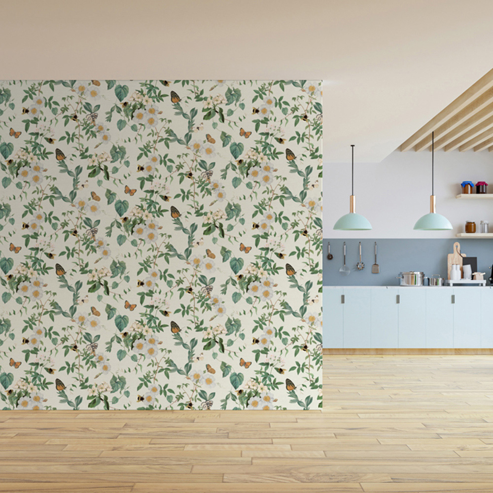 Arthouse Bumblebee Trail Cream Wallpaper Image 5