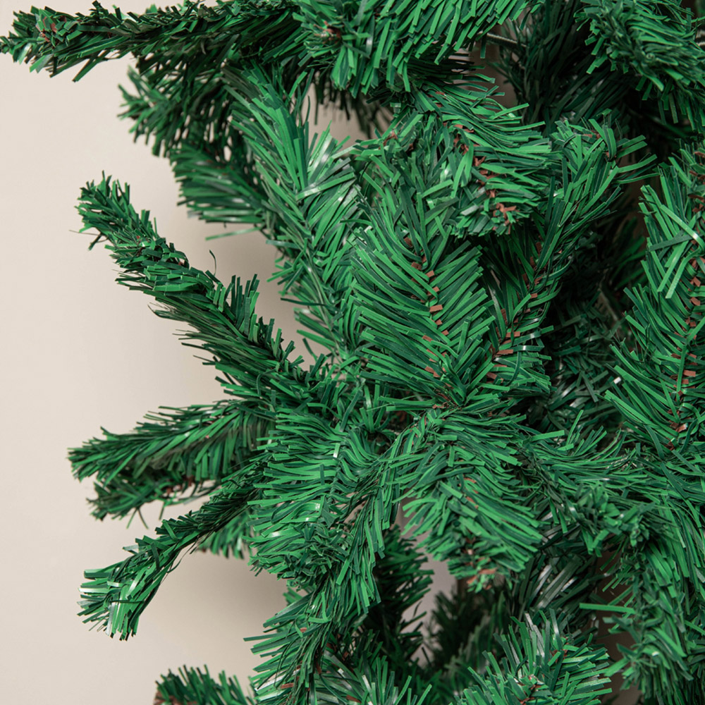 Samuel Alexander Double Door Artificial Plain Green Christmas Tree Arch 8ft Image 7