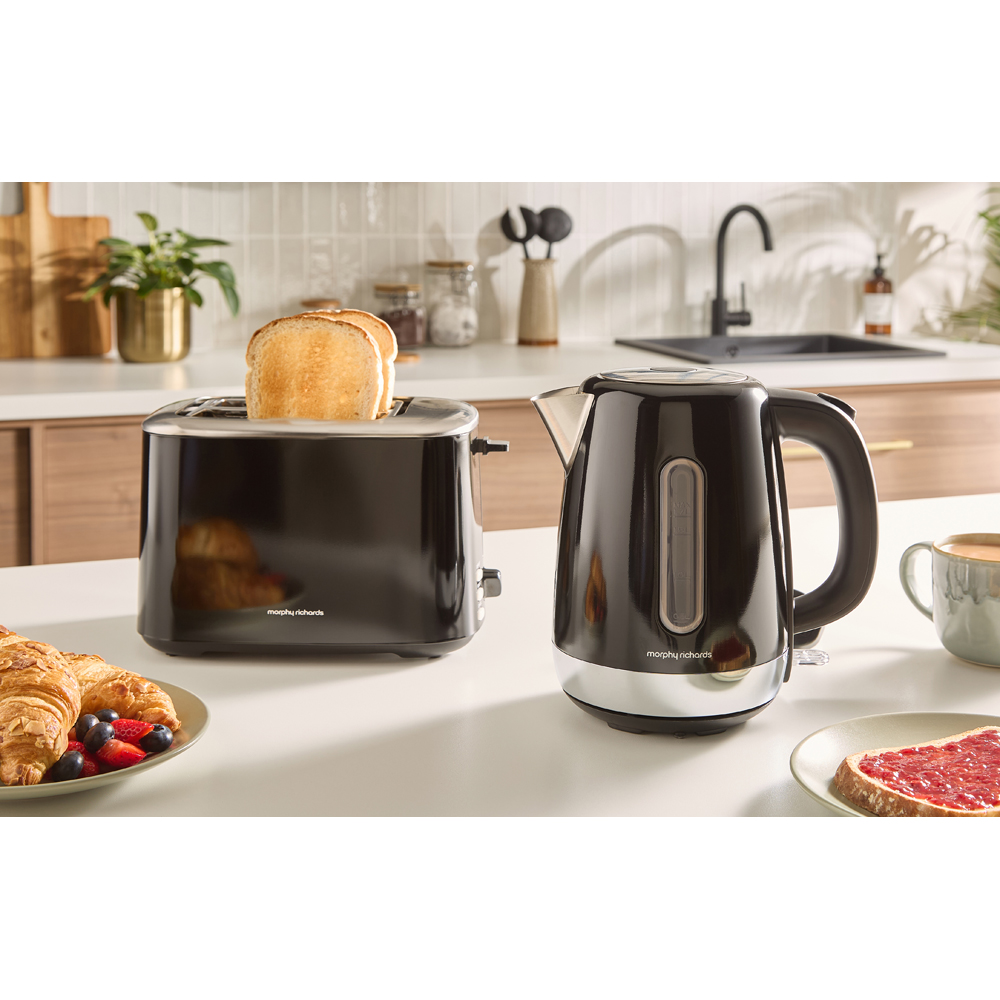 Morphy Richards Equip 222064 Black Stainless Steel 2 Slice Toaster Image 8