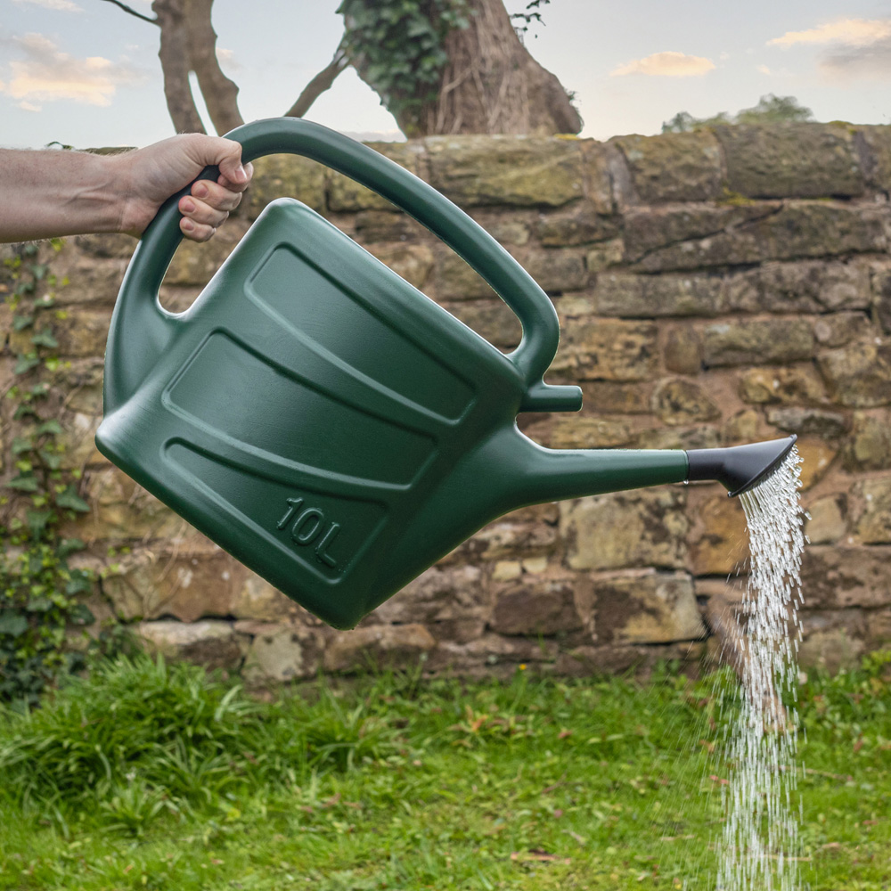 Hardys Green Watering Can 10L Image 2