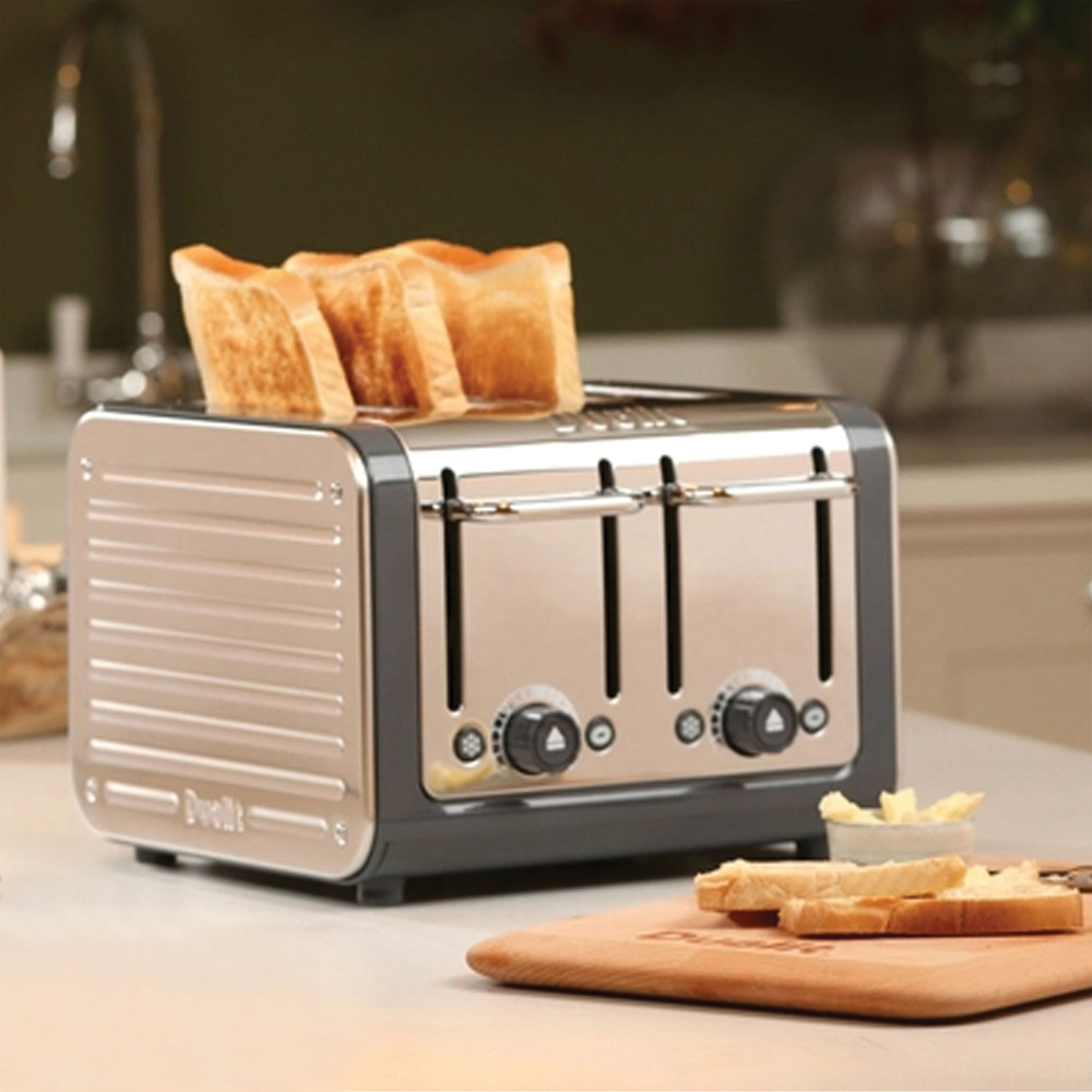 Dualit Architect DA4526 Grey 4 Slice Toaster Image 2