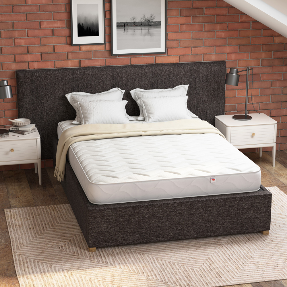Aspire Furniture Double Rolled Comfort Hybrid Plus Mattress Image 2