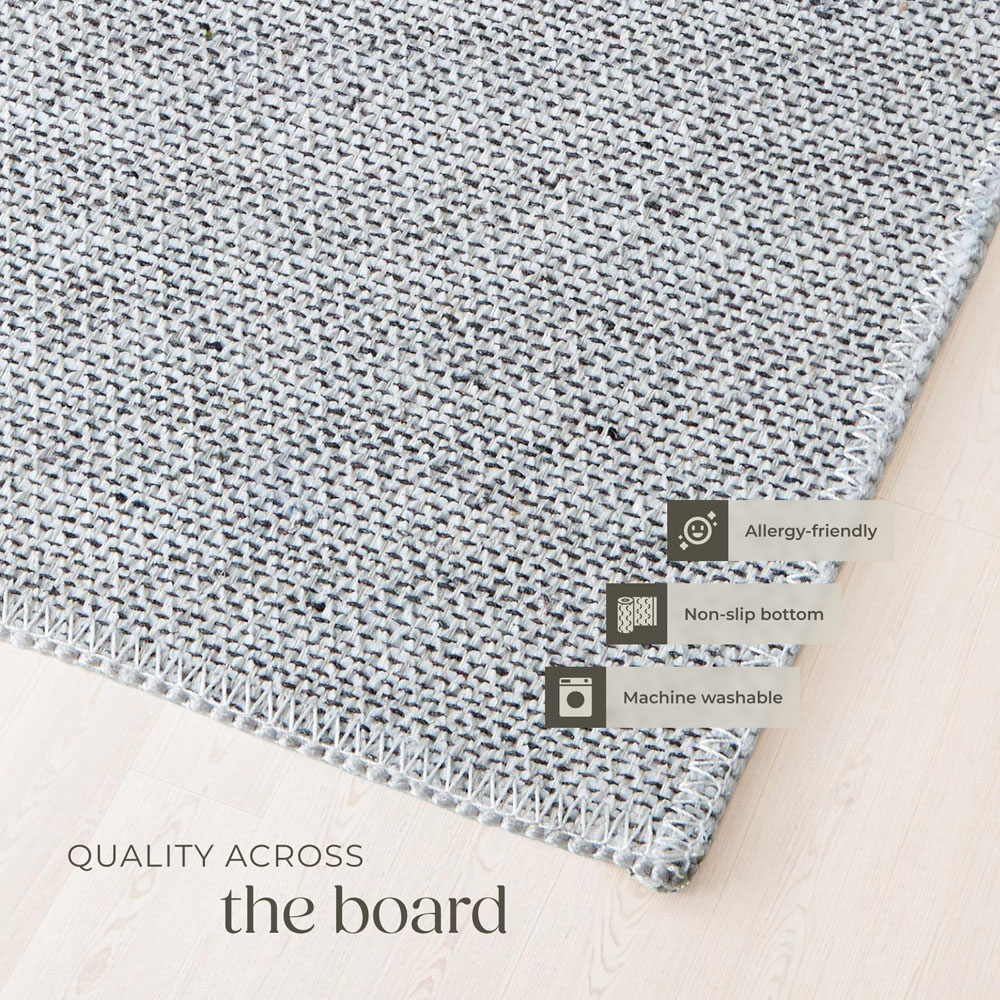 tectake Aliya Washable Rug 110 x 60cm Image 5