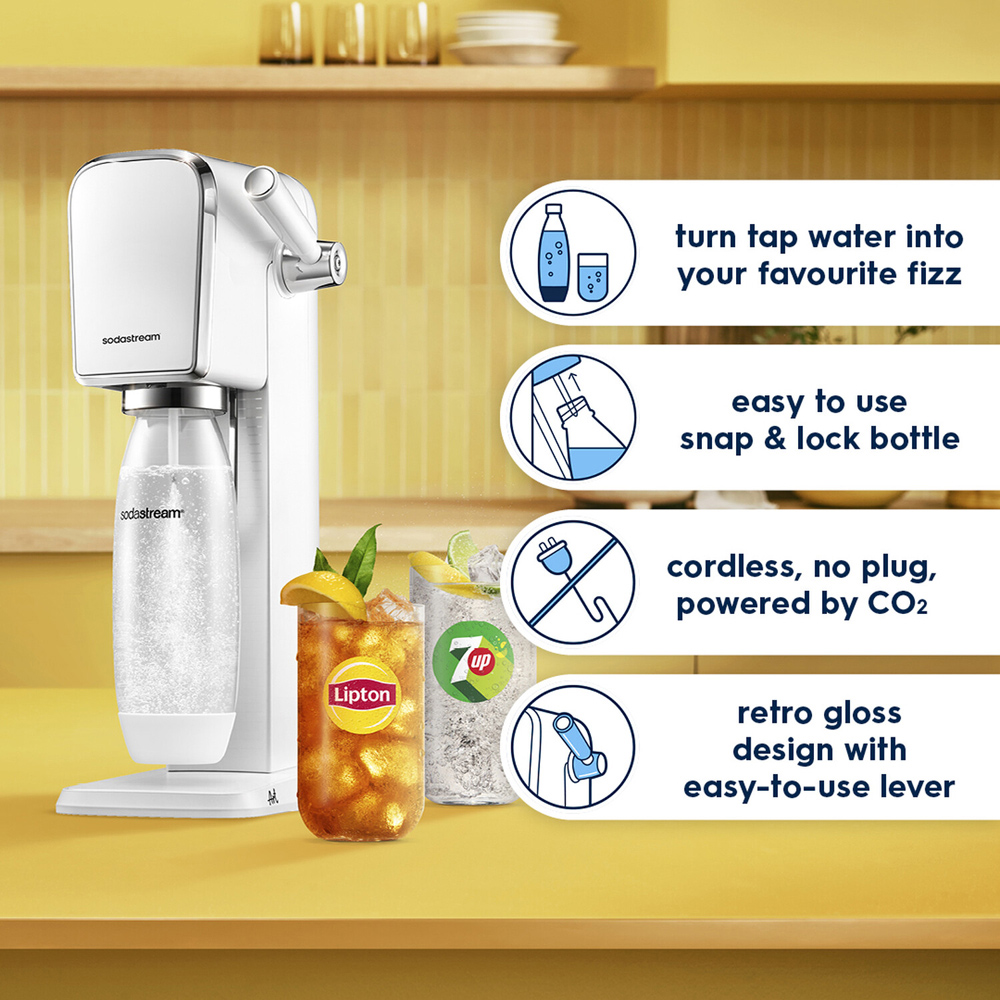 SodaStream Art Sparkling Water Maker and Pepsi Flavour Image 4
