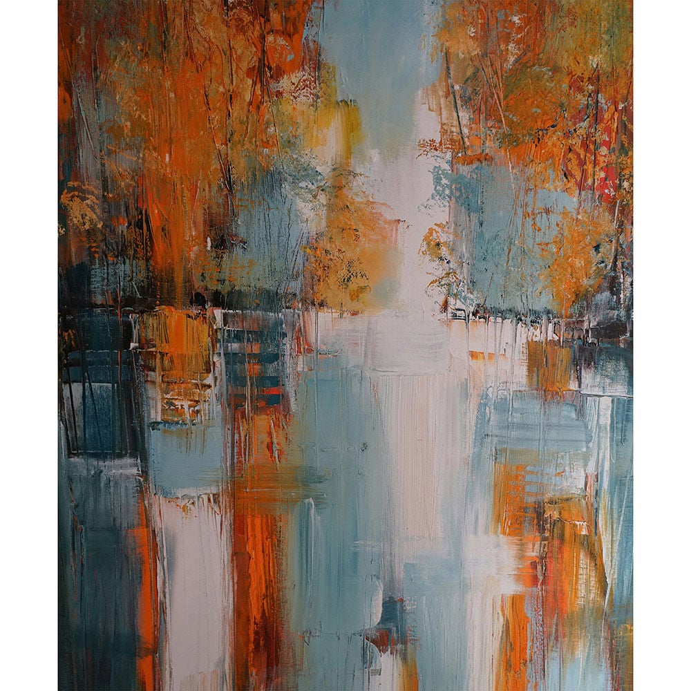 Mirrorstone Nexus 1200W Autumn Lake Wi-Fi Infrared Heating Panel 995 x 1195mm Image 4