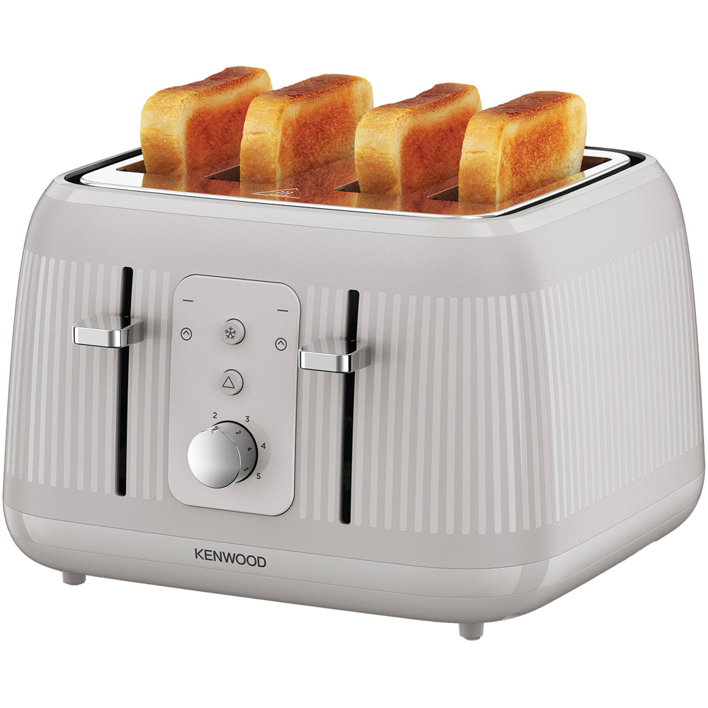 Kenwood TFP09.000CR Oatmeal Cream Dawn 4 Slice Toaster Image 3