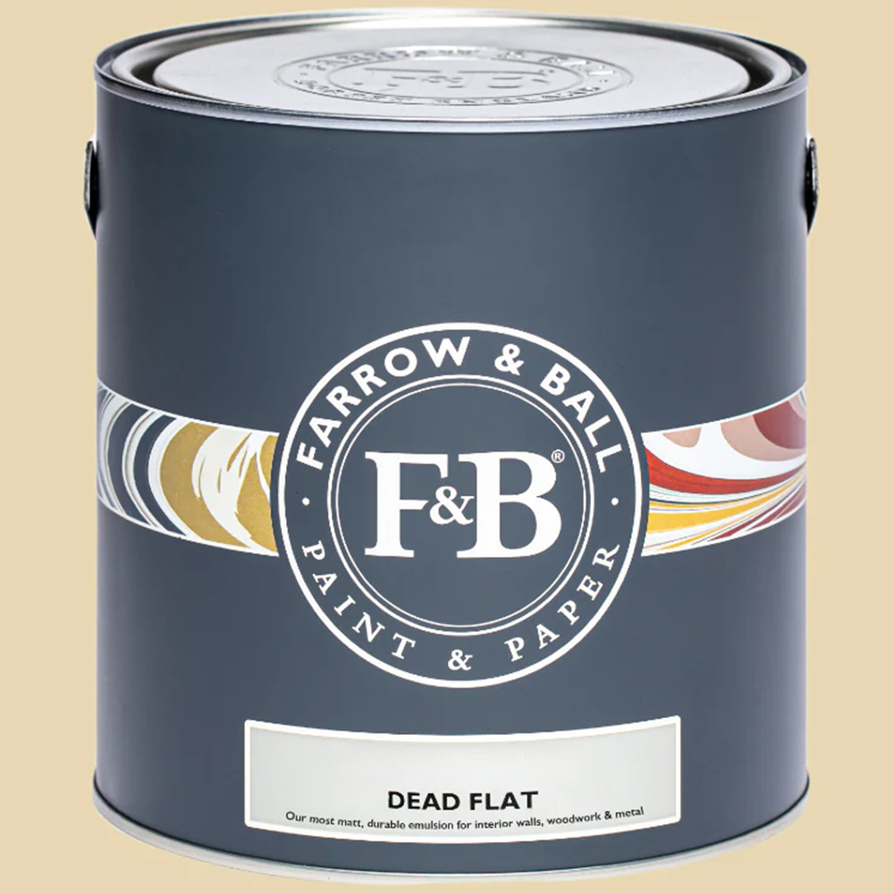 Farrow & Ball Dead Flat Farrows Cream Matt Paint 2.5L Image 2