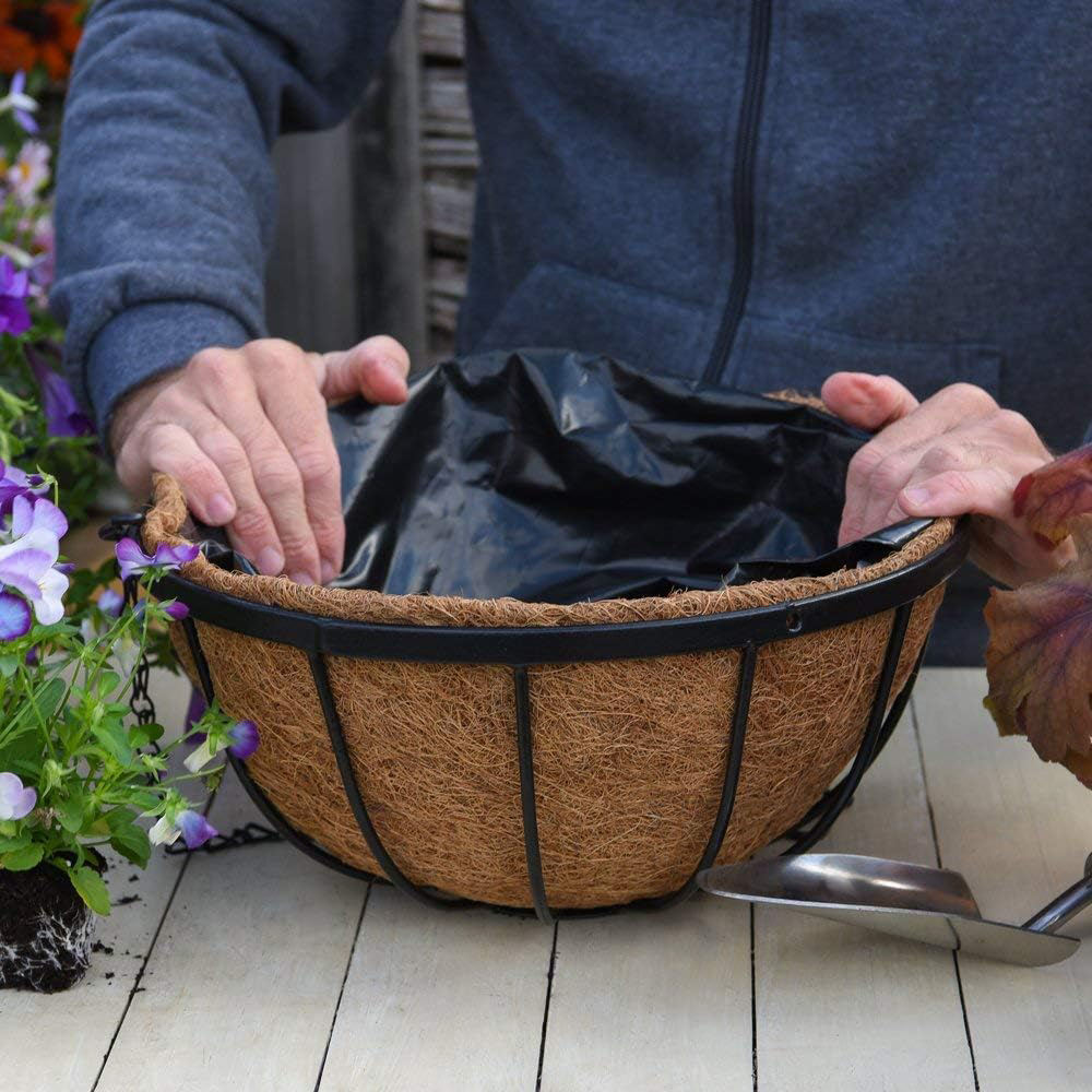 Garden Gear Garden Grow Hanging Basket and Liner 2 Pack Image 7