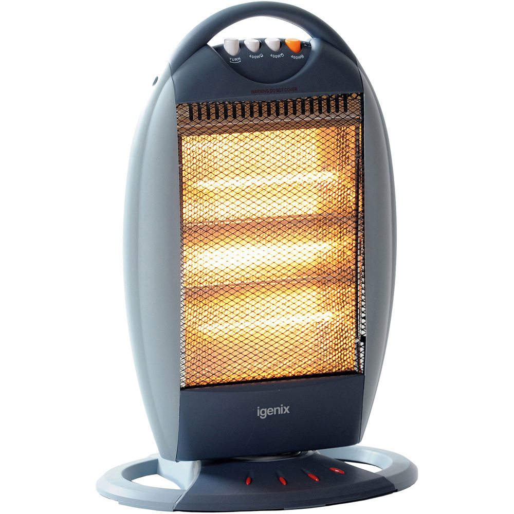 Igenix Grey Halogen Heater 1200W Image 1