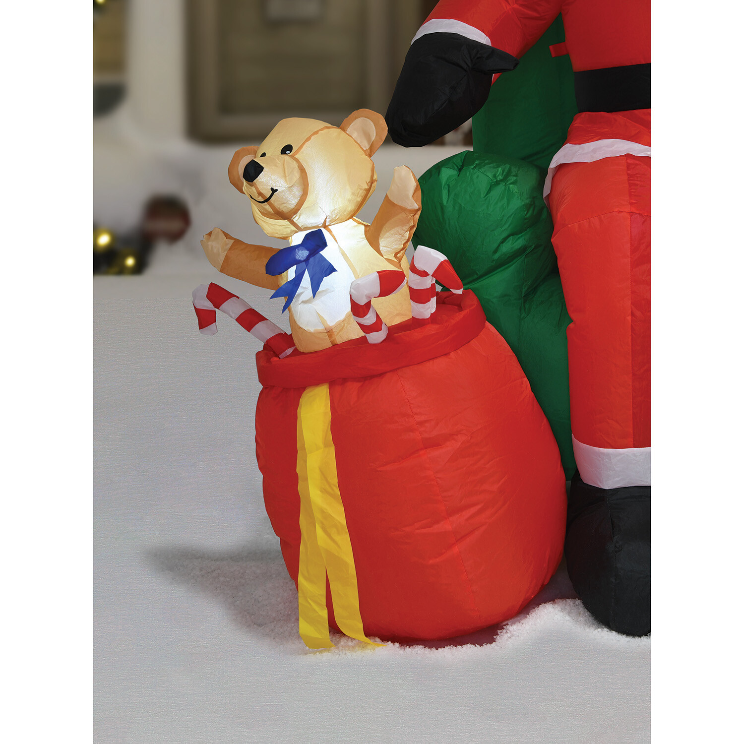 Armchair Inflatable Santa 6ft Image 4