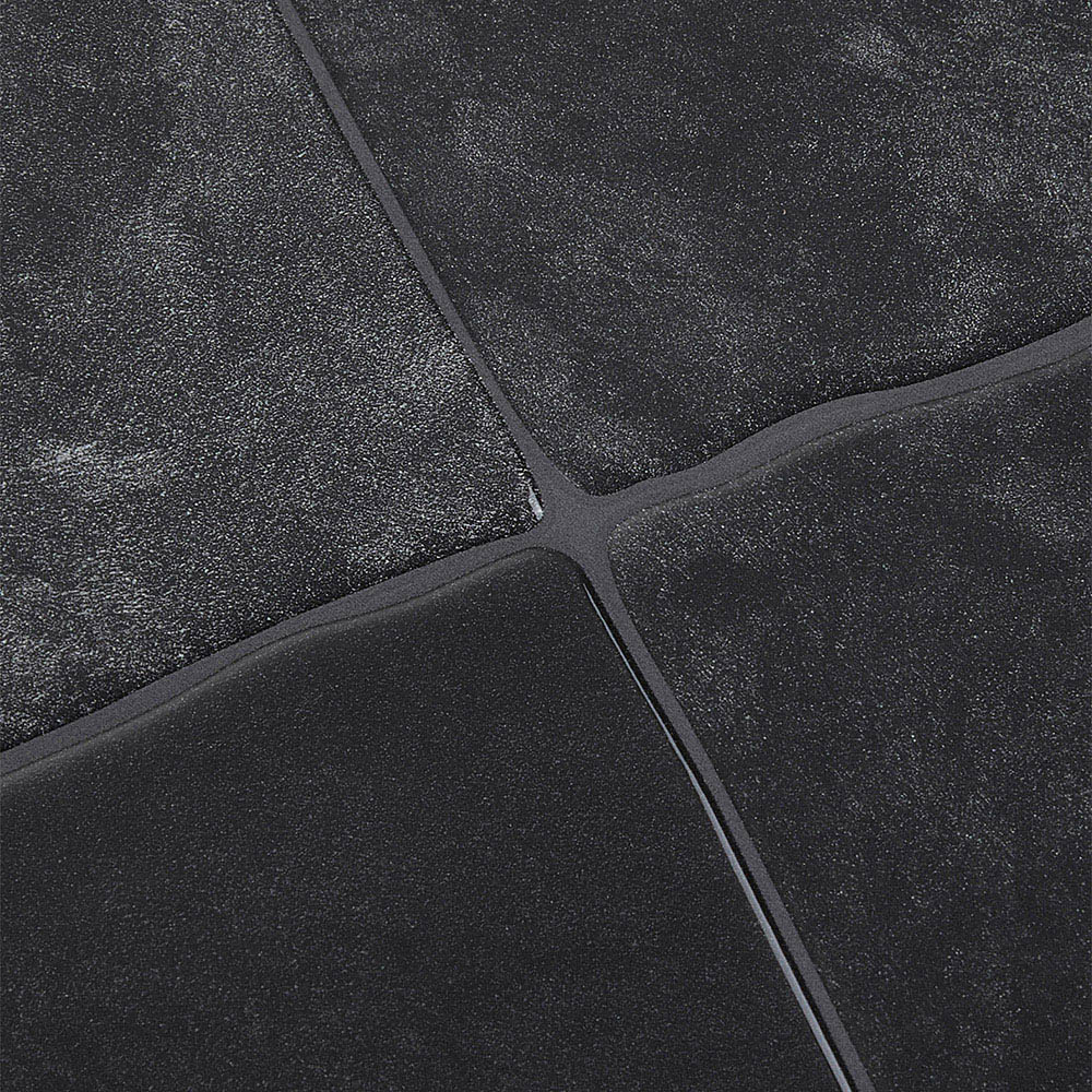 Living and Home Dark Grey Square Self Adhesive Wall Sticker 10 Pack Image 5