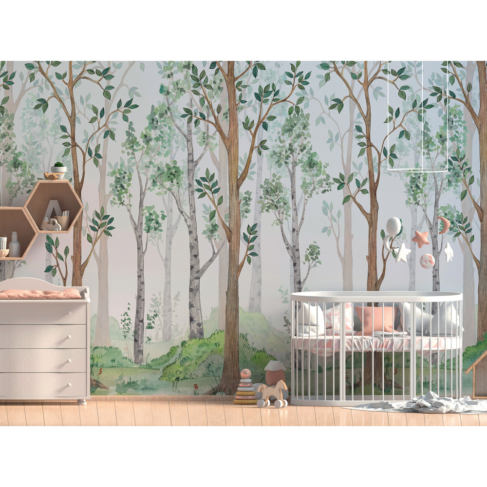 A.S Creation Forest Digital Mural Image 3