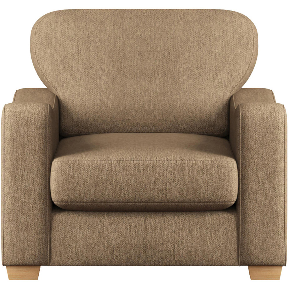 Theadford Nutmeg Venice Fixed Back Armchair Image 2