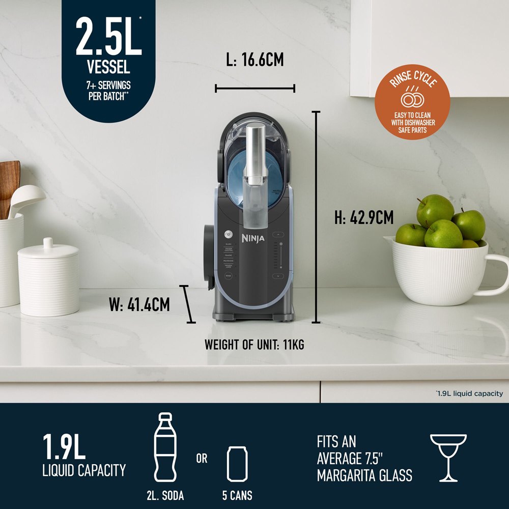 Ninja FS301UK SLUSHi Frozen Drink Maker Image 9
