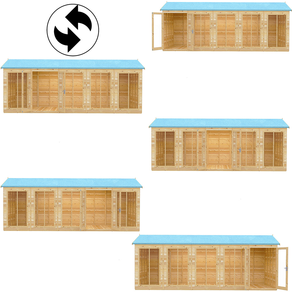 Shire Mayfield 20 x 6ft Summerhouse Image 5