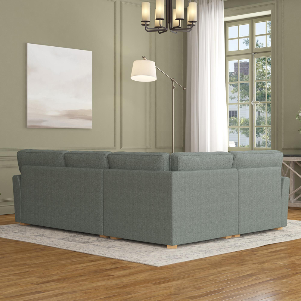 Wendleberry 3 Seater Venice Granite Fixed Back Left Hand Corner Sofa Image 6