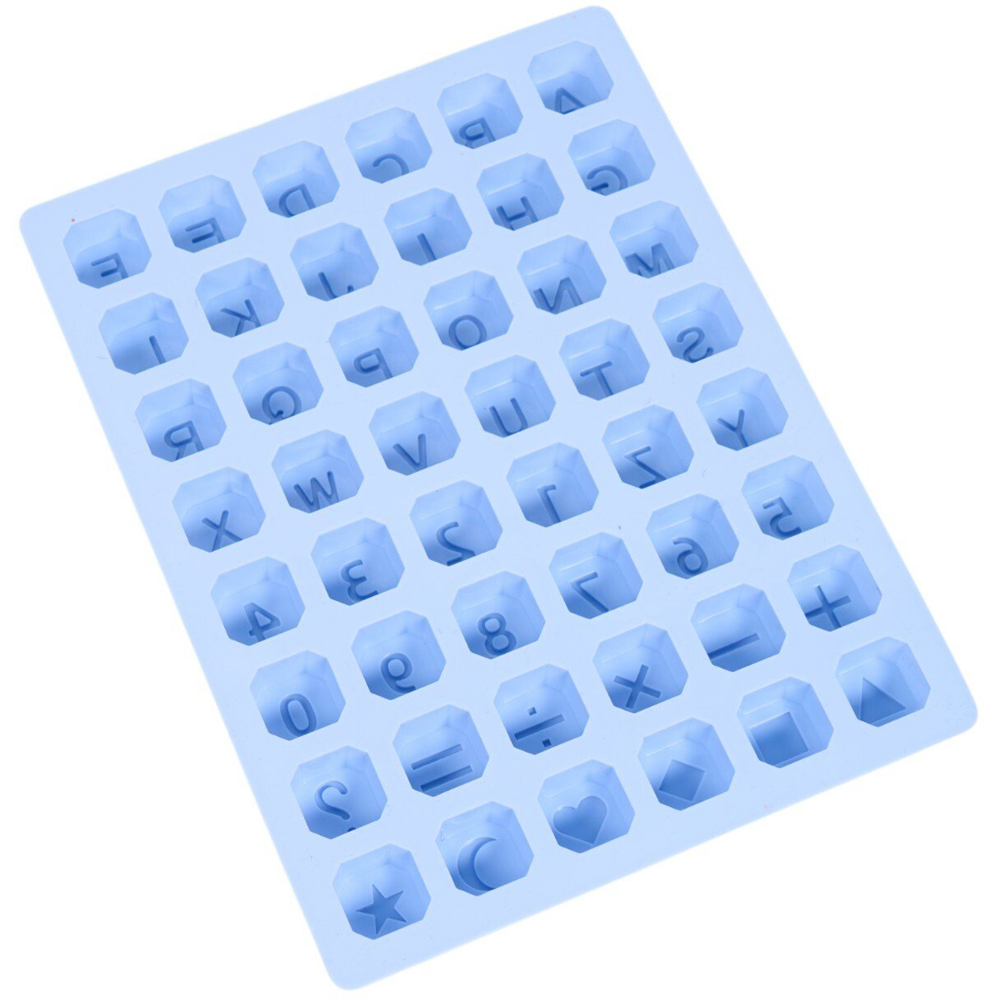 Silicone Alphabet or Numbers Mould Image 8