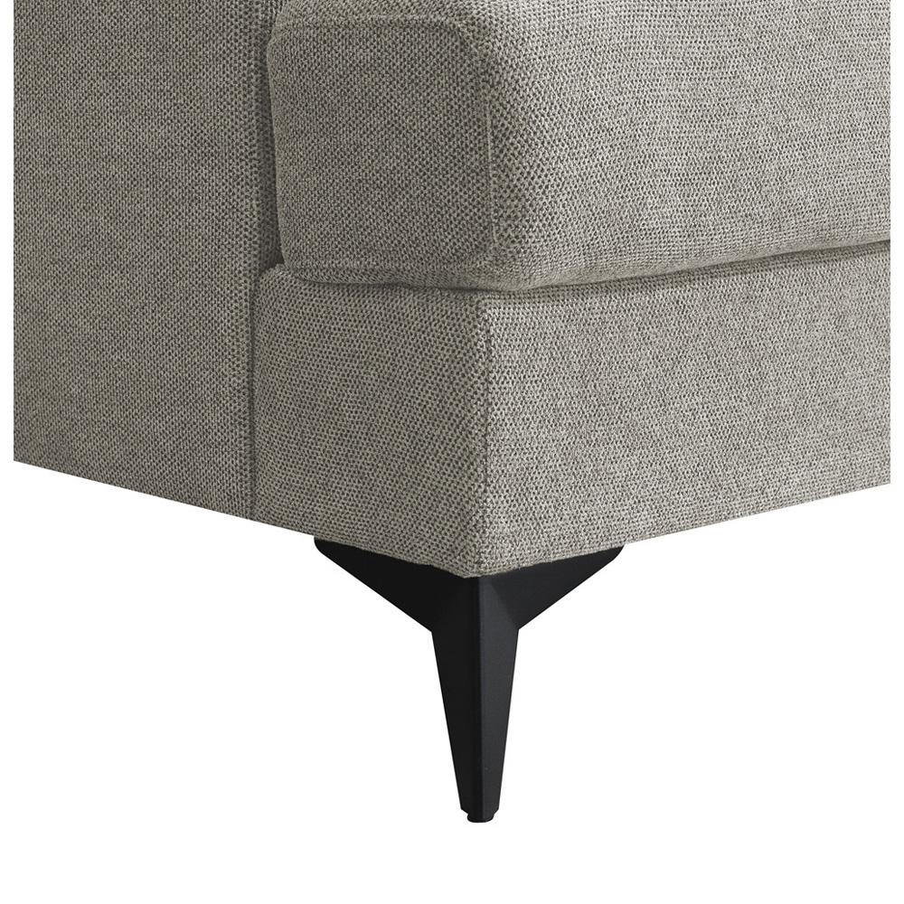 Manhattan 2 Seater Grey Fabric Sofa Image 3