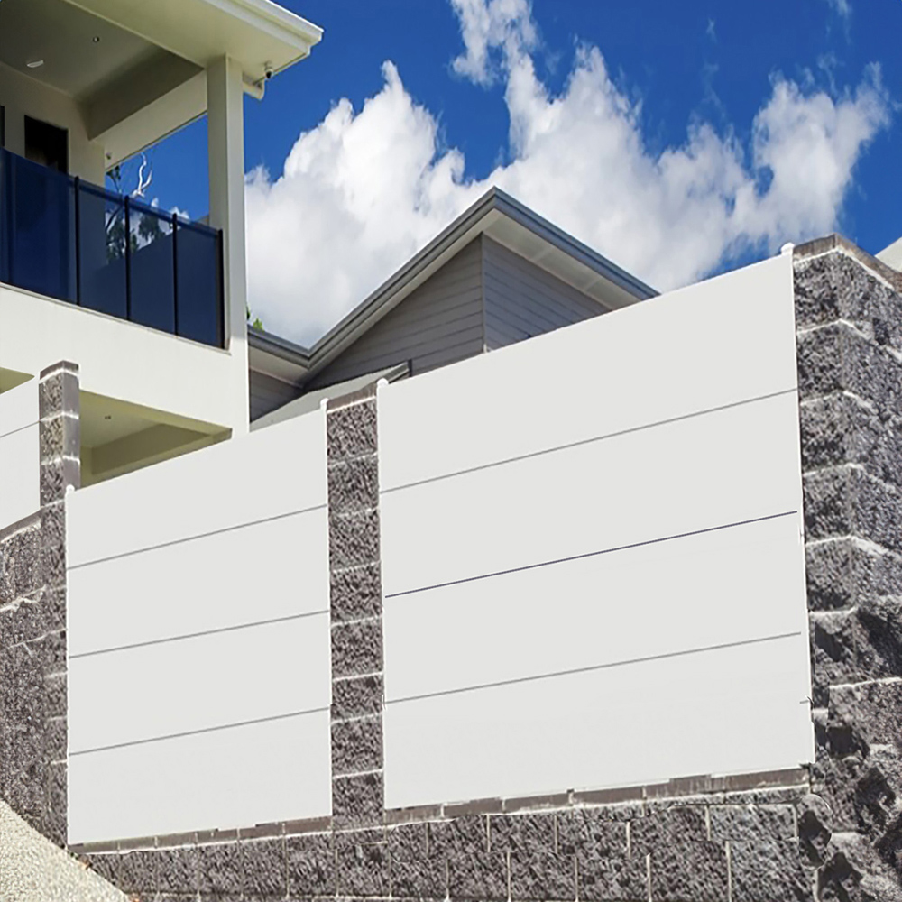 Endurofence White 1830 x 2000mm Maintenance Free Fence Panel  Image 4