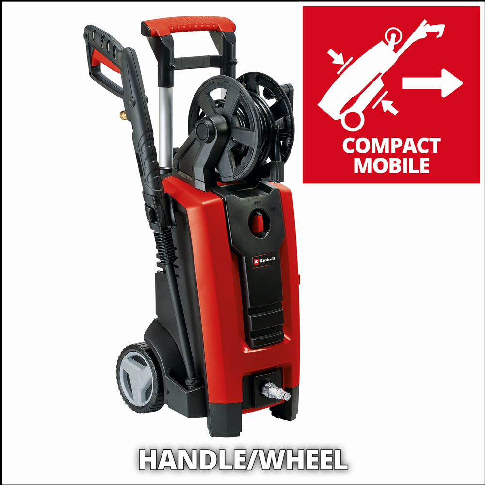 Einhell TE-HP 4140760 140 Bar Pressure Washer with Accessories Image 9