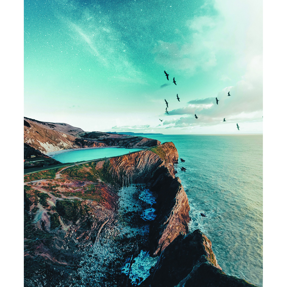 Mirrorstone Nexus Mystical Lagoon Image Wi-Fi Infrared Heating Panel 1200W 995 x 1195mm Image 4