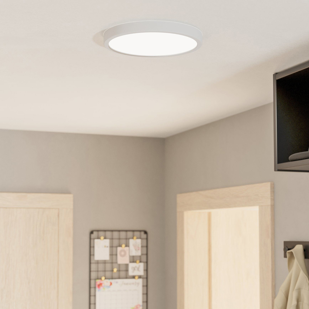 EGLO Fueva 6 LED White Ceiling Light Image 2