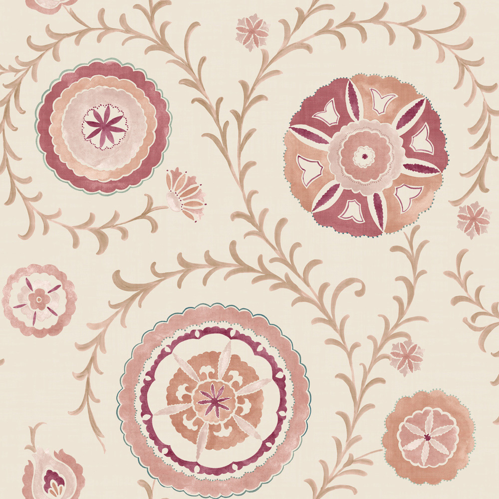 Esselle Home Nahlia Trail Warm Spice Wallpaper Image 1