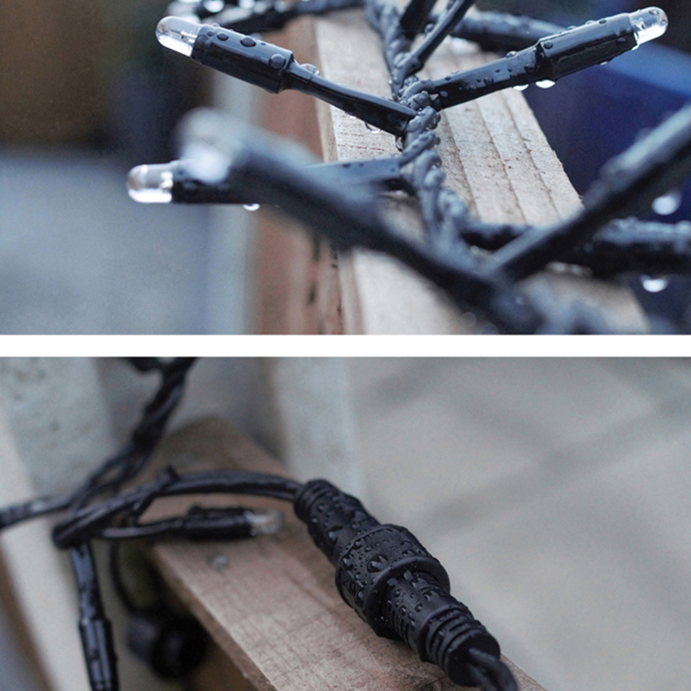 Eagle Connect 1250 Warm White LED Black Cluster Light 25m Image 5