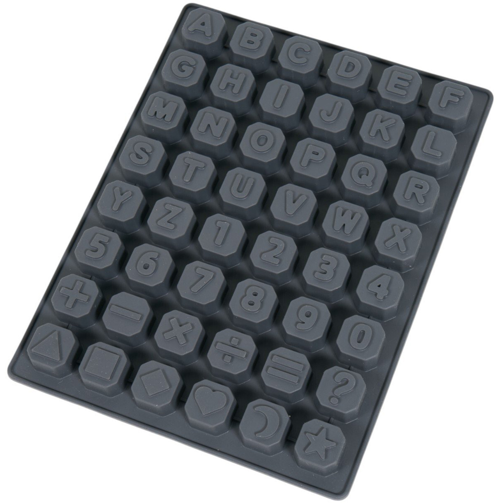 Silicone Alphabet or Numbers Mould Image 7