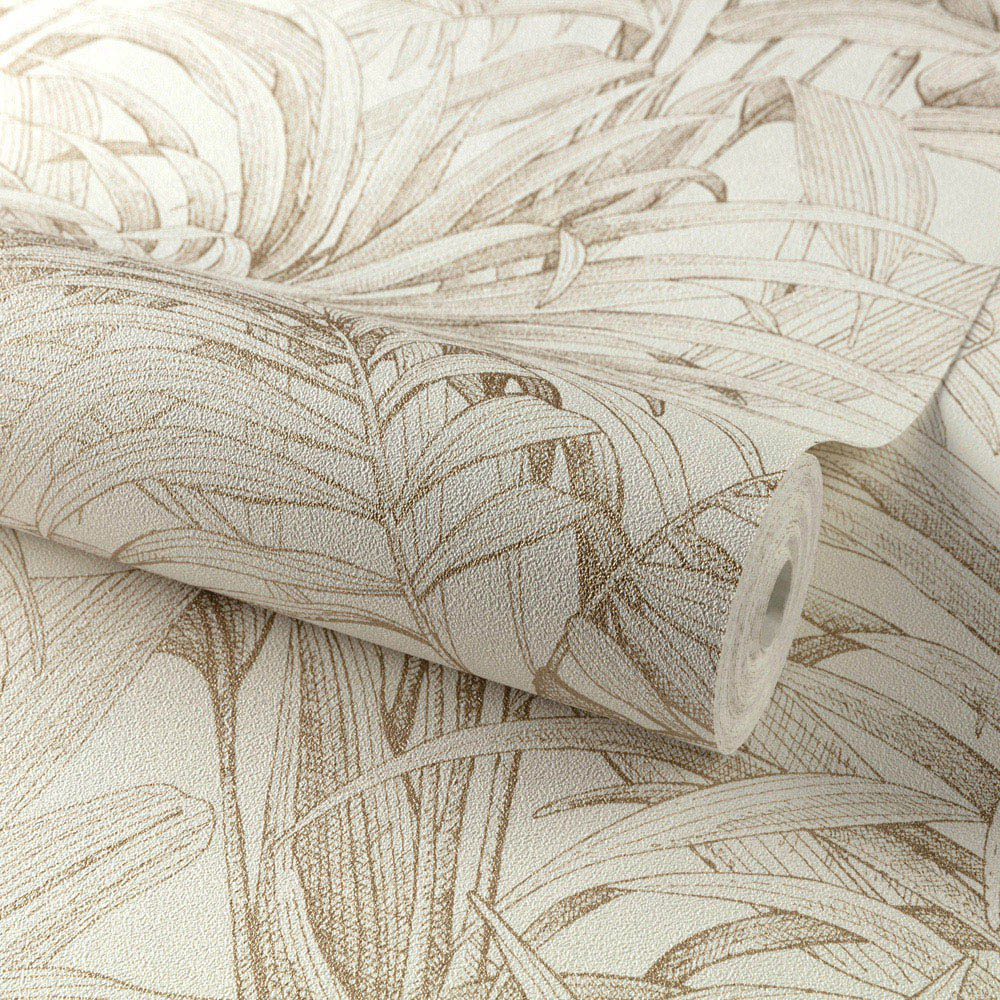 Grandeco Aliare Whites Wallpaper Image 2