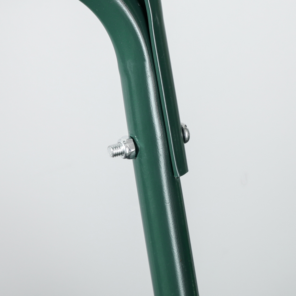 Outsunny 60L Green Fillable Steel Lawn Roller Image 3