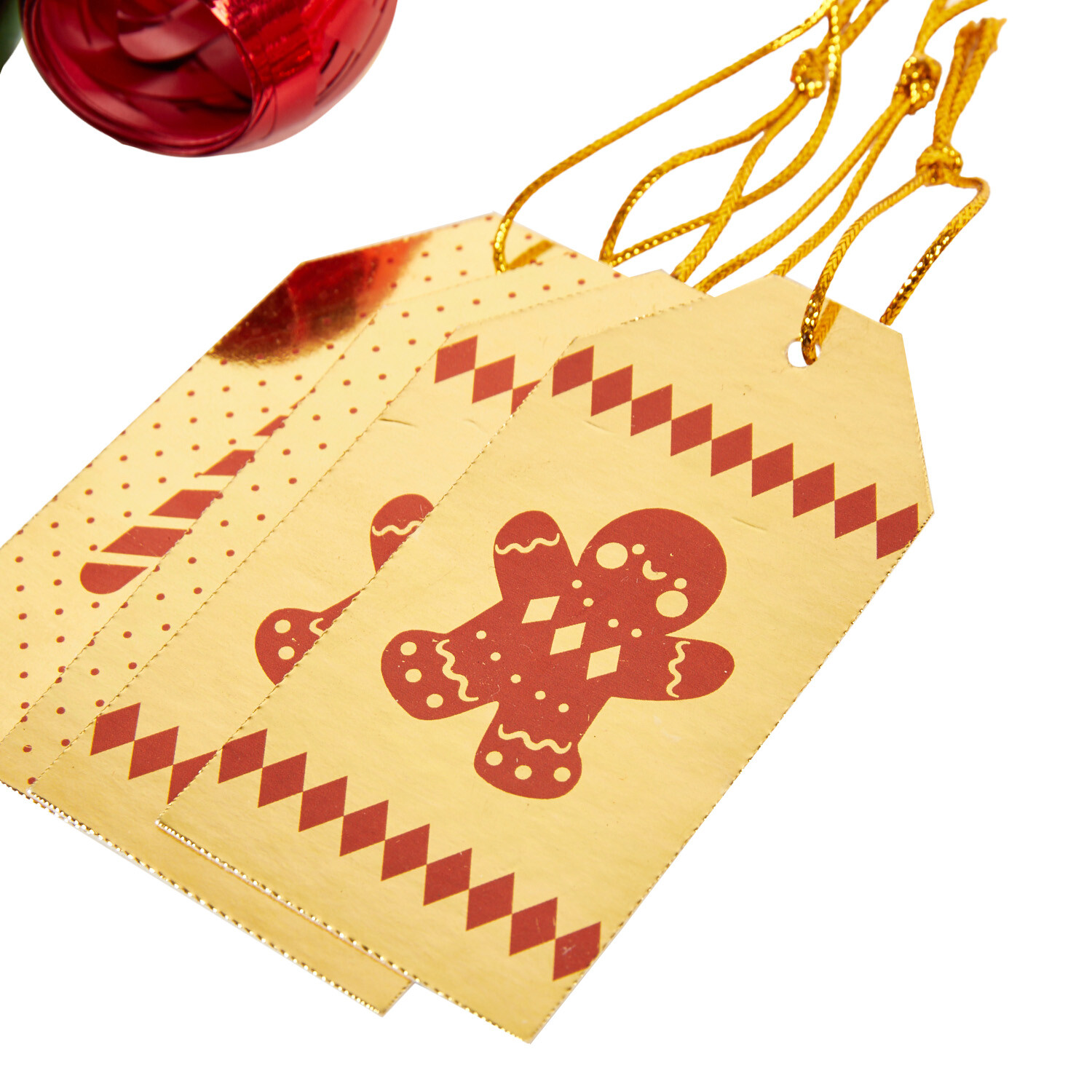 Candy Cane and Gingerbread Gift Accessories - Multicolour Image 2