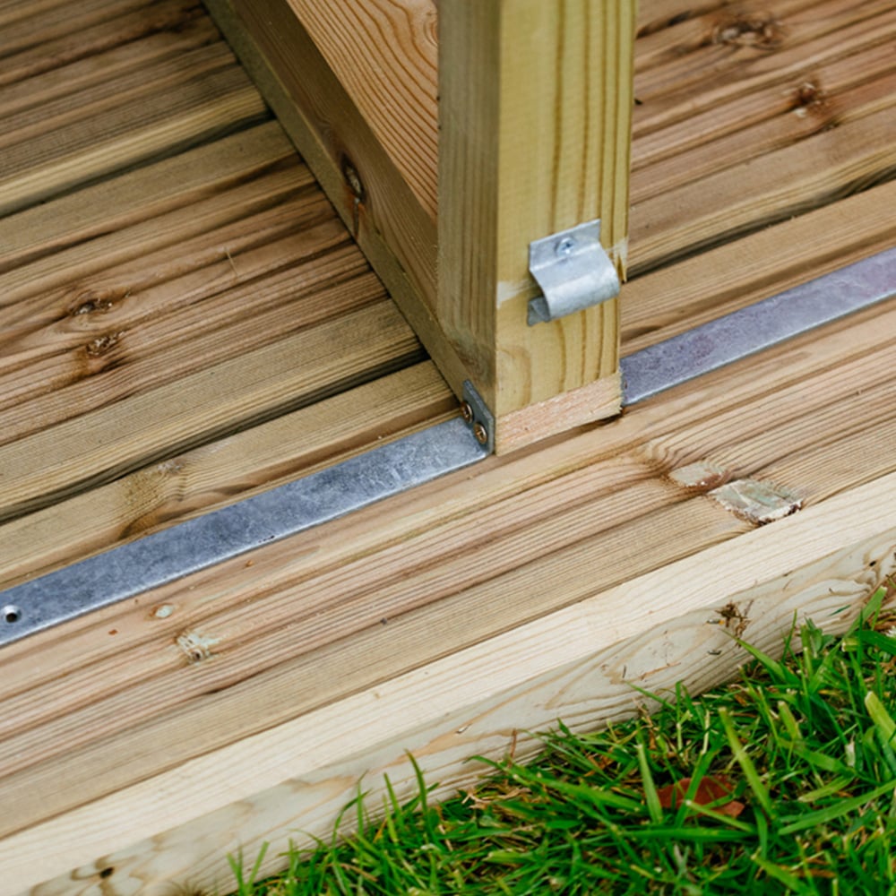 The Garden Village Shireburn 240L Double Wheelie Bin Shed Image 5