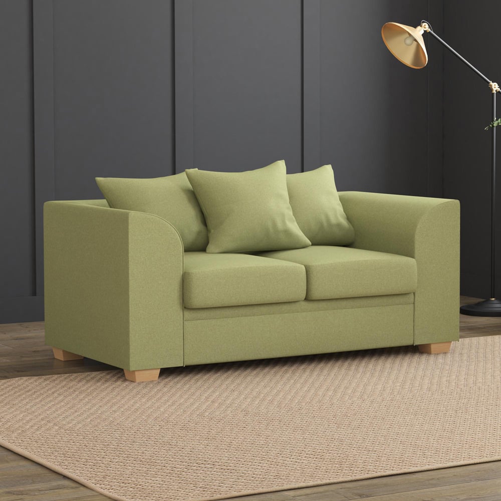 Modo 5 Seater Olive Venice Scatter Back Sofa Set Image 4