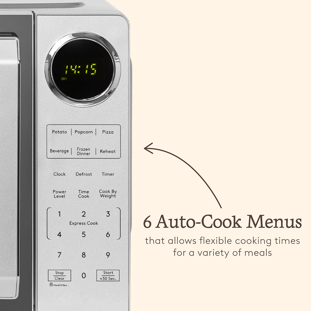 Haden 214706 White 23L Digital Microwave 900W Image 6
