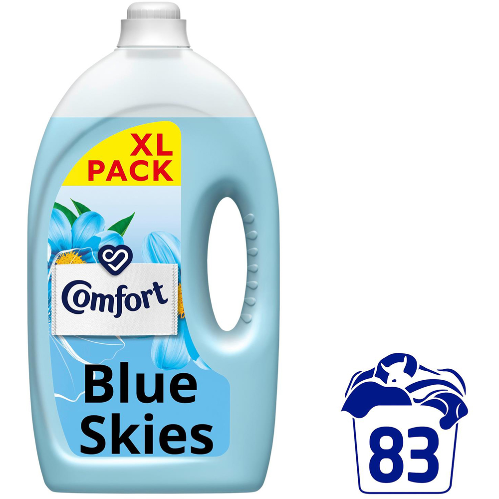 Comfort Blue Skies Fabric Conditioner 83 Washes 2490ml 4 Pack Image 9