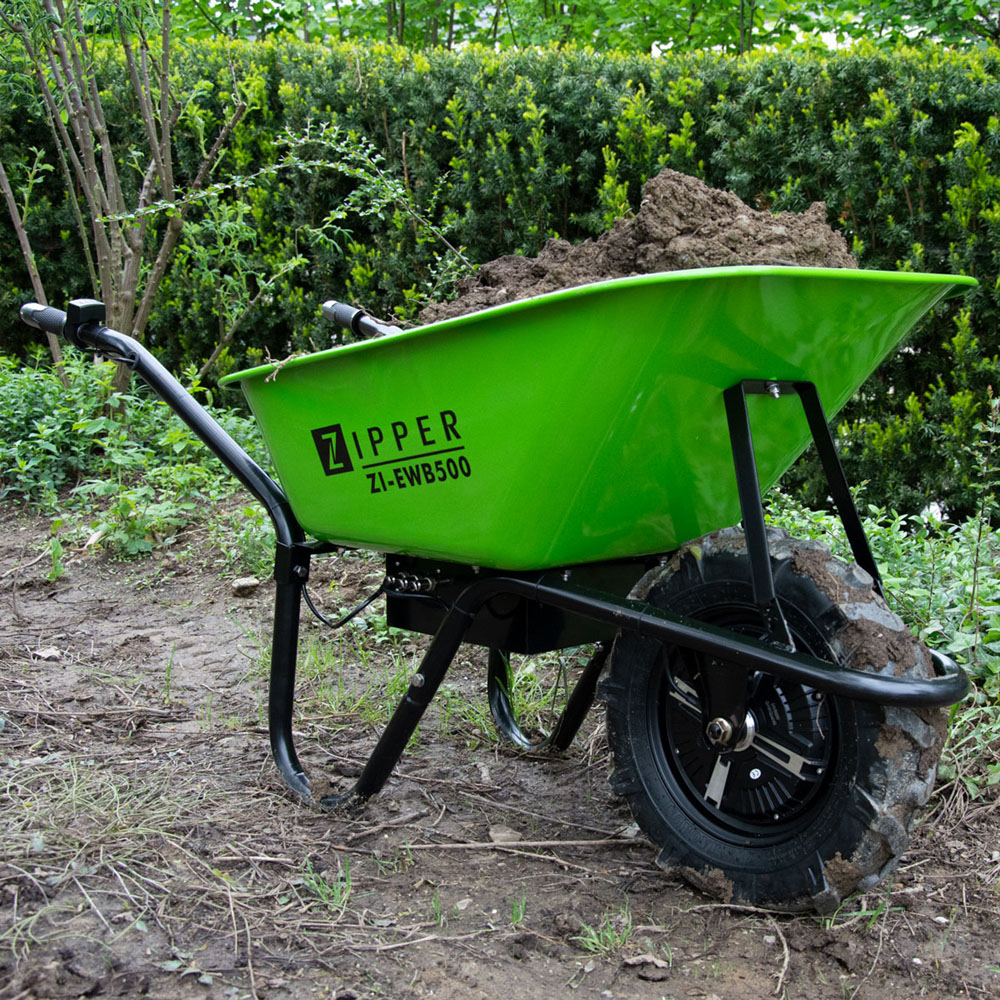 Zipper ZI-EWB500 Electric Wheel Barrow 75L Image 2