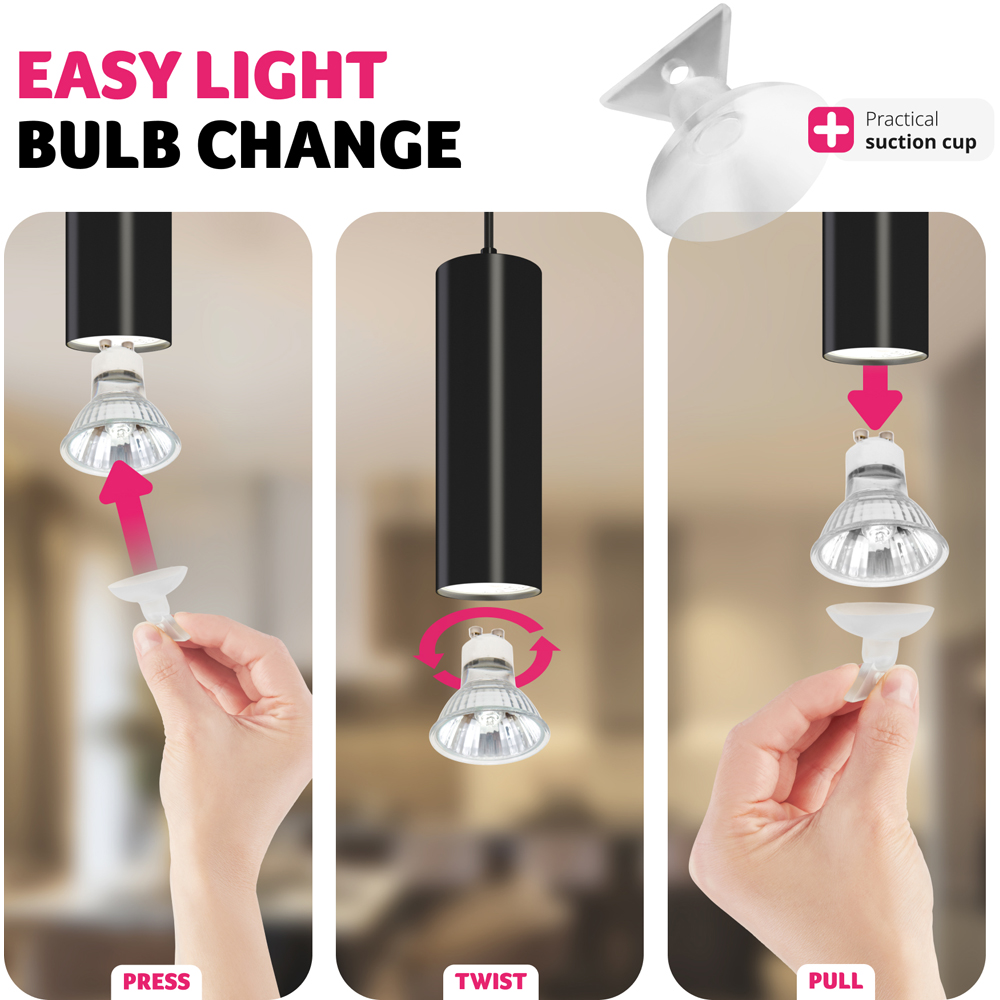 tectake Lumea 4 Pendant Ceiling Light Image 4