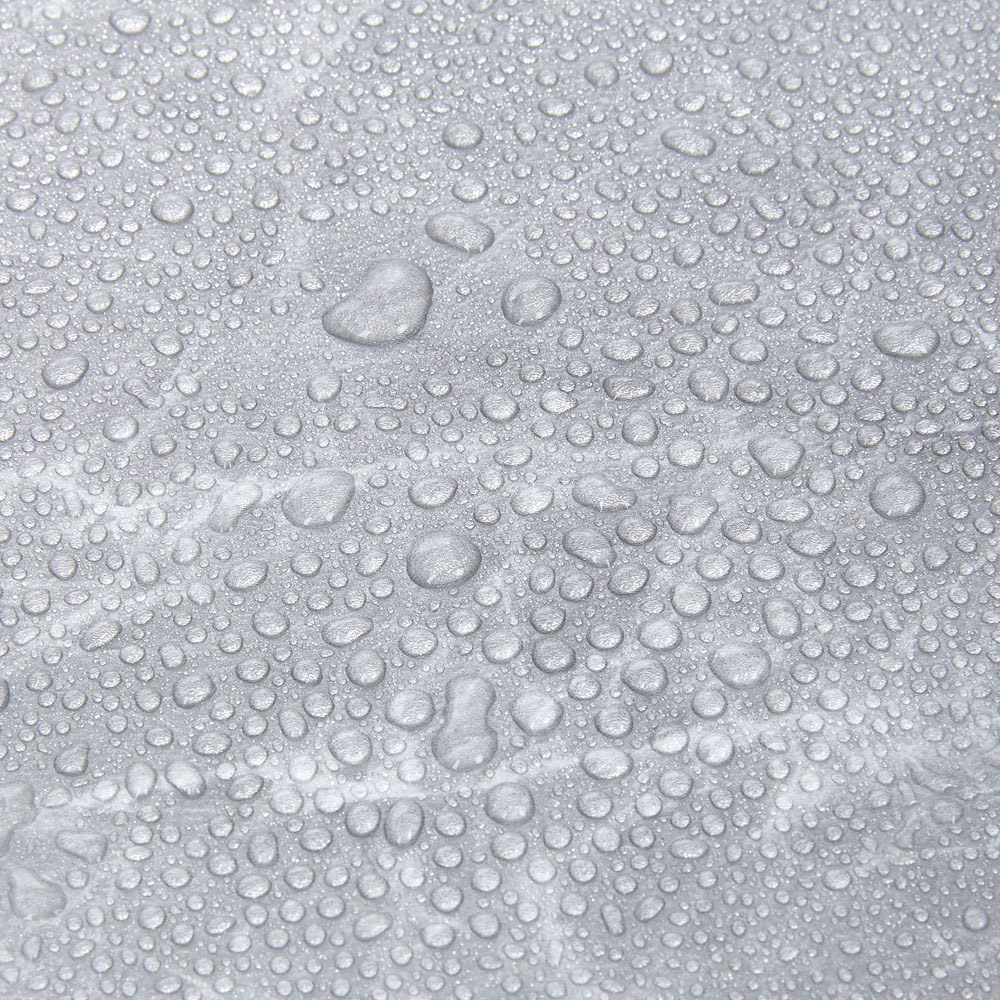 Living and Home Realistic Stone Texture Light Grey Marble PVC Self Adhesive Flooring 28 Pack Image 5