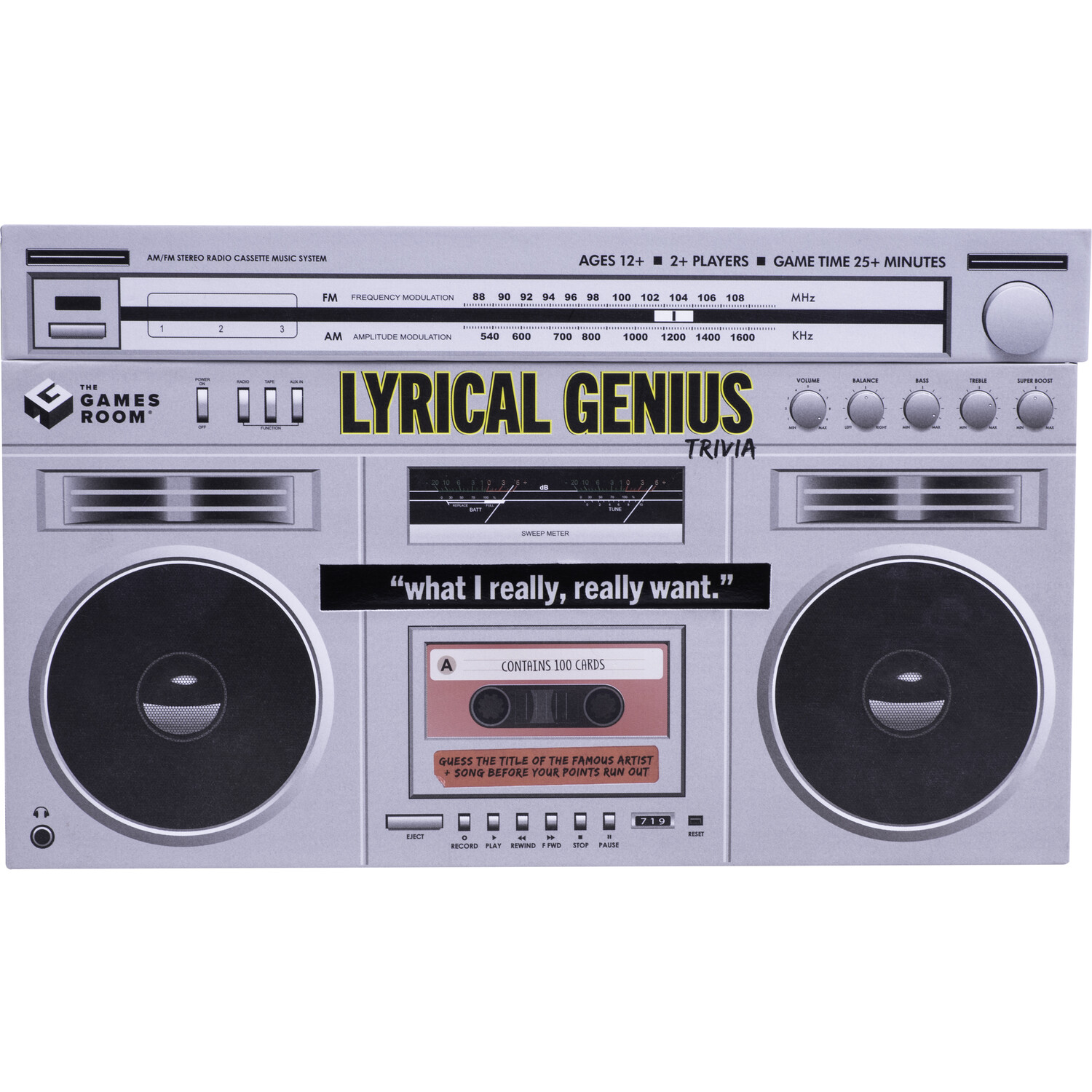 Take One or Lyrical Genius Trivia Game Image 3